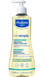 Fotoja e Vaj për bebe Mustela Stelatopia Cleansing Oil Anti-Itching, 500ml
