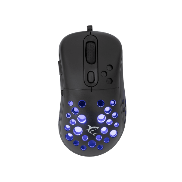 Fotoja e Maus Gaming White Shark, Azrael, GM-5013, 12800DPI, RGB