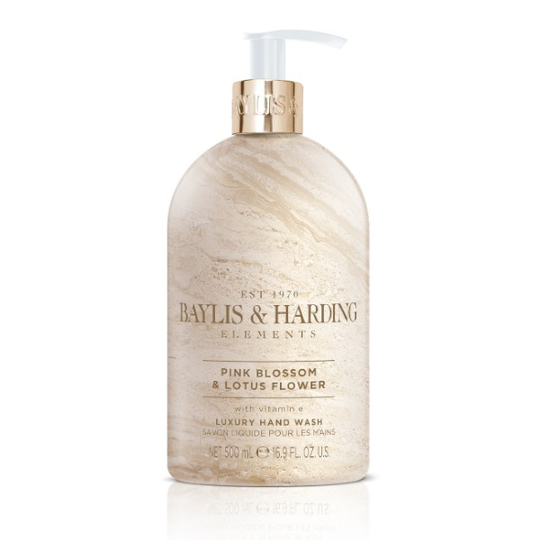 Fotoja e Sapun i lëngshëm për duar Baylis & Harding, Pink Blossom & Lotus Flower, 500 ml