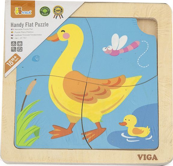 Puzzle Viga, 4 elemente