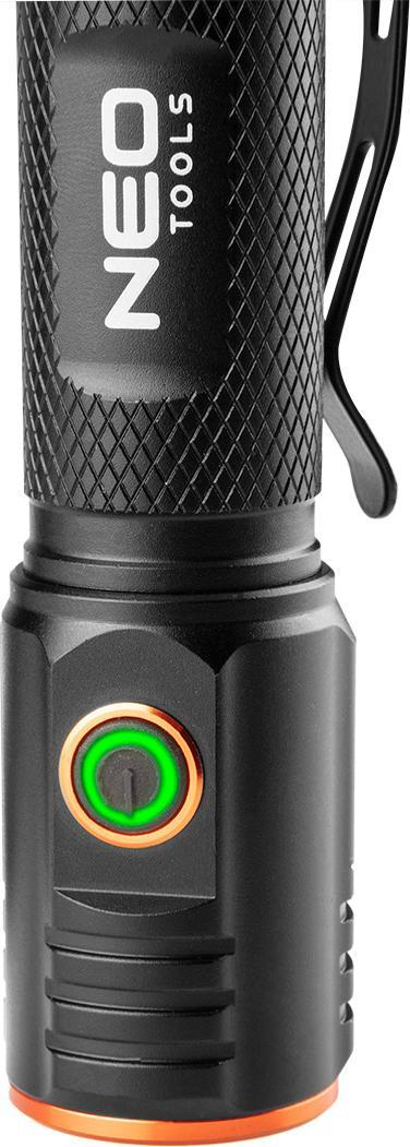 Elektrik dore i rikarikueshëm Neo Latarka (USB C, 2000 lm, CHN LED)