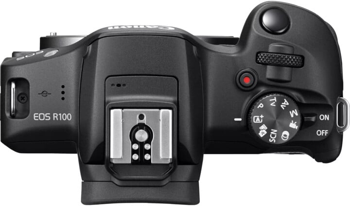 Fotoaparat Canon EOS R100 + RF-S 18–45MM IS STM + RF-S 55-210MM F5-7.1 IS STM EU26