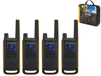 Radiomarrëse Motorola TLKR T82, 4 pjesë