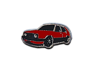 Pin Rezniqi – Golf 2, metalik me të kuqe dhe të zezë