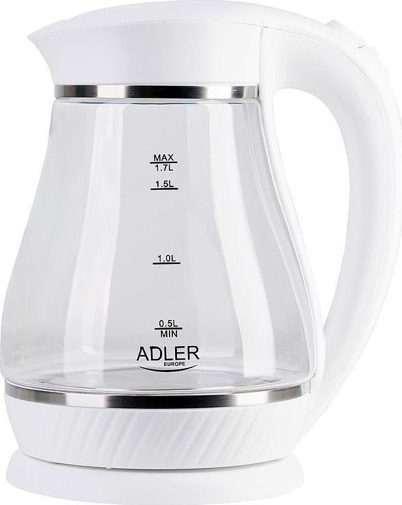 Ibrik elektrik Adler AD 1274, 2200W, i bardhë