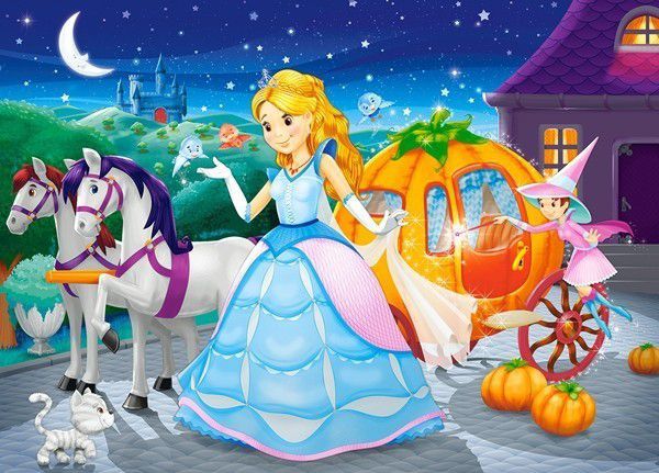 Castorland Cinderella Сложувалка, 60 Парчиња
