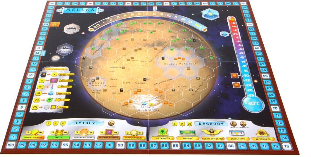 Lojë tavoline Rebel Mars Terraformation: Hellas and Elysium (249634)