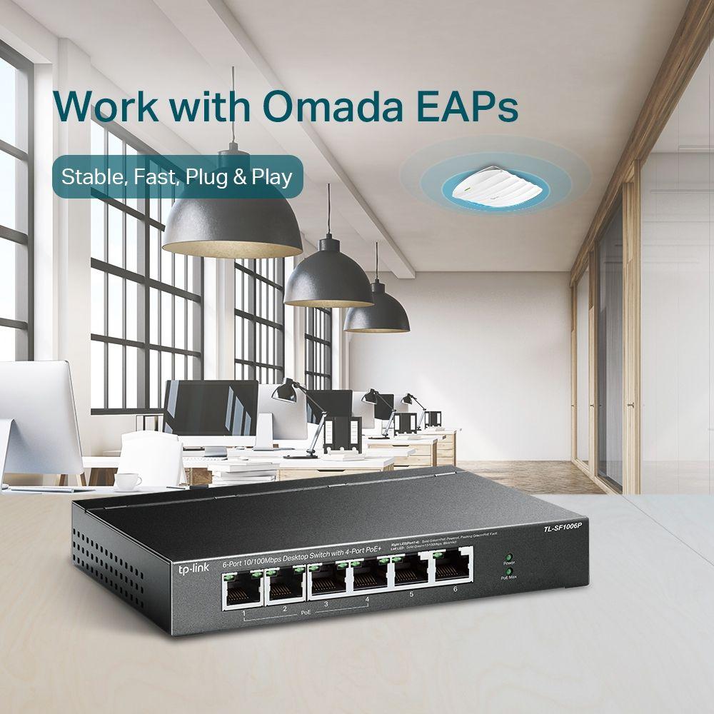 Ndërprerës TP-Link Switch TL-SF1006P