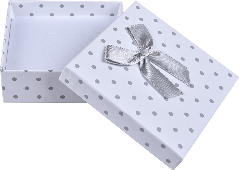 Kuti për bizhuteri JK Box KK-5 / A1, 8 x 8 x 3 cm, hiri