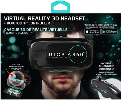 Syze VR Retrak Utopia 360 me kontrollues BT