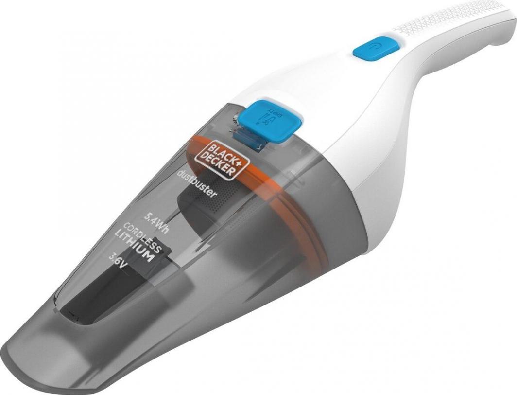 Fshesë dore me korrent Black & Decker NVC115JL-QW, 3.6 V, 380 ml, 64 dB, e bardhë
