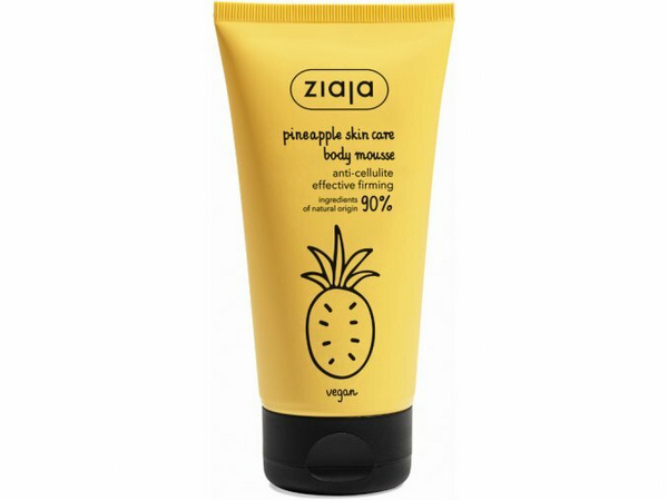 Shkumë për trup anti-celulit Ziaja Pineapple Skin Care, 160 ml