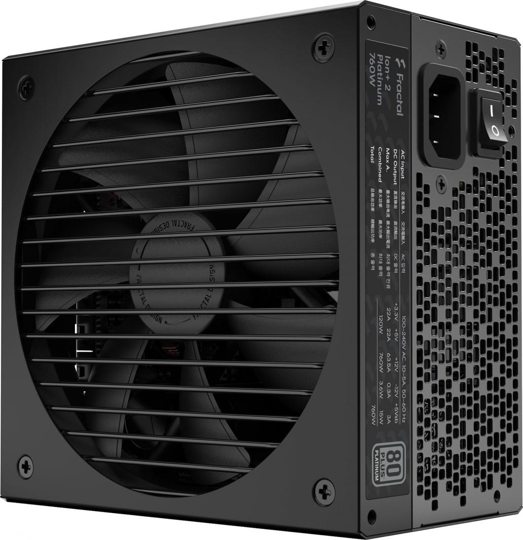 Burim energjie Fractal Design Ion+ 2 Platinum FD-P-IA2P-760-EU ATX, 760W