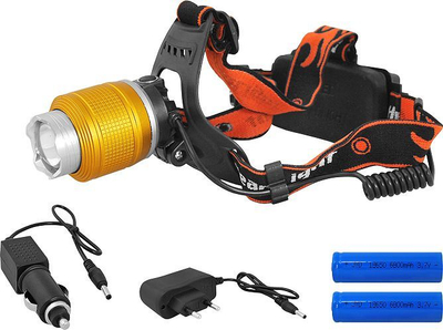 Llambë koke LTC LXLL48, e zezë/portokalli