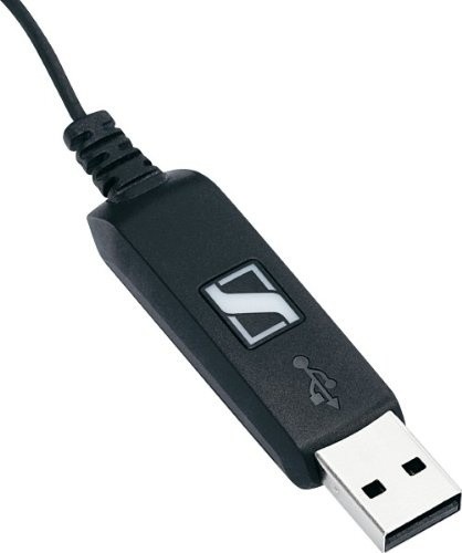 Kufje me mikrofon Sennheiser PC 7 USB, e zezë