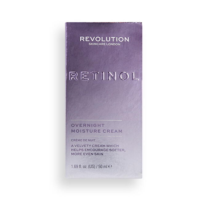 Krem nate Revolution Skincare Retinol (Overnight), 50 ml
