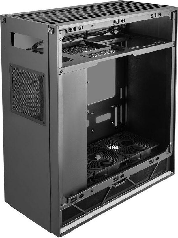 Kasë SilverStone Alta F1, e zezë, Midi Tower