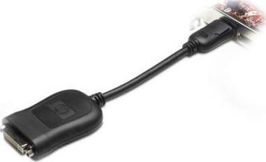 Përshtatës HP, DisplayPort AV në DVI-D, i zi