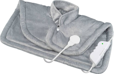 Batanije elektrike për qafë dhe krahë Medisana HP 622, 52 x 56 cm, e hirtë