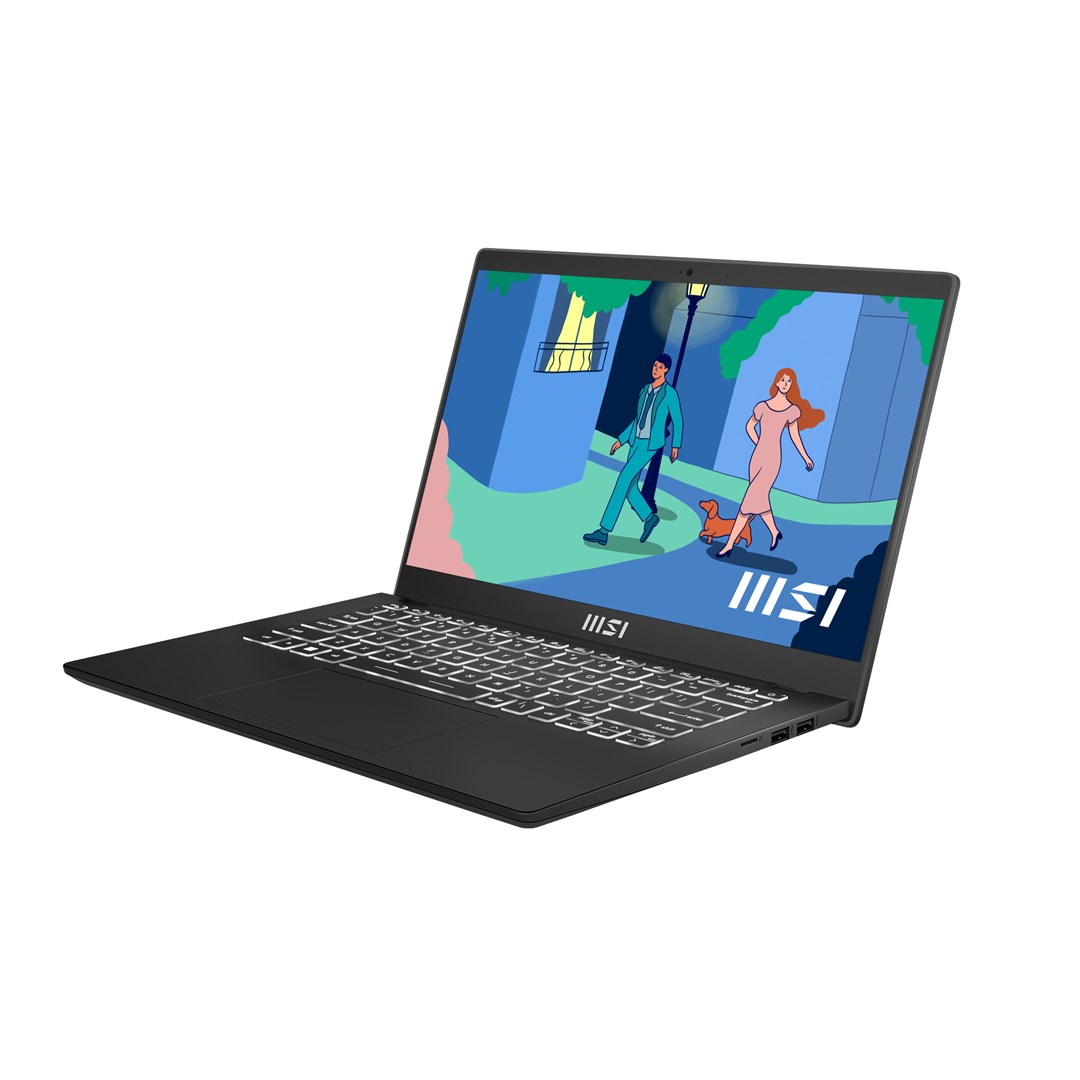 MSI Modern 14 C12MO-868PL Лаптоп, 14  , Intel Core i5-1235U, 16GB RAM, 512GB SSD
