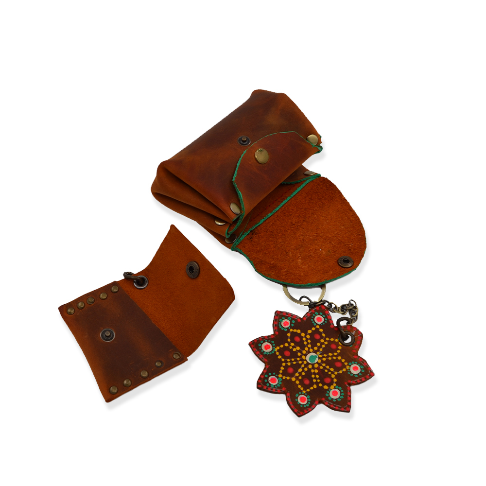 Zinxhirë çelësash FD Leather, shumëngjyrësh