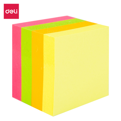 Postit DELI 51x51 400fl neon mix a03303 1/6