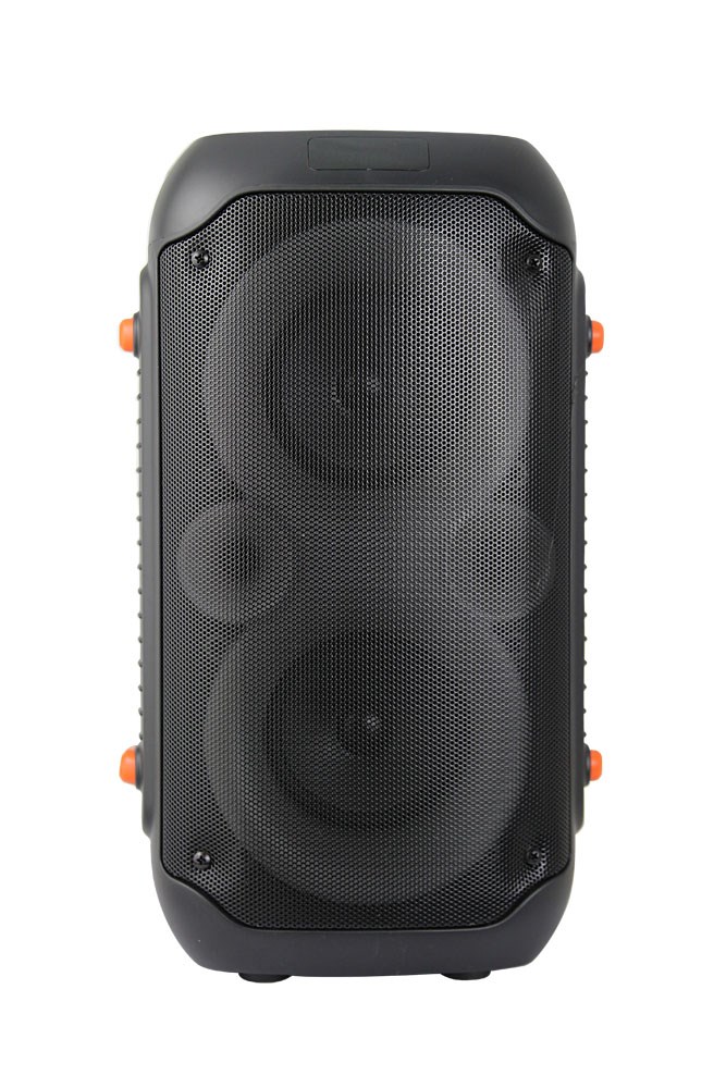 Комплет звучници и микрофон Esperanza EP156, Bluetooth, FM, RGB LED, 20W, црн