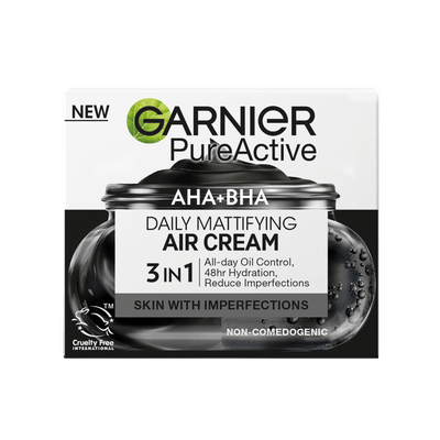 Garnier Pure Active Charcoal Air Mattifying Gel Cream – 50ml