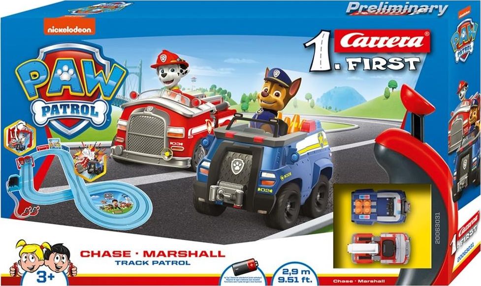 Makinë lodër Carrera First Paw Patrol Track Patrol (334330), shumëngjyrëshe
