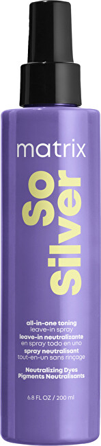 Неутрализирачки спреј за коса Matrix So Silver All-in-One Toning Leave-In Spray, 200 мл