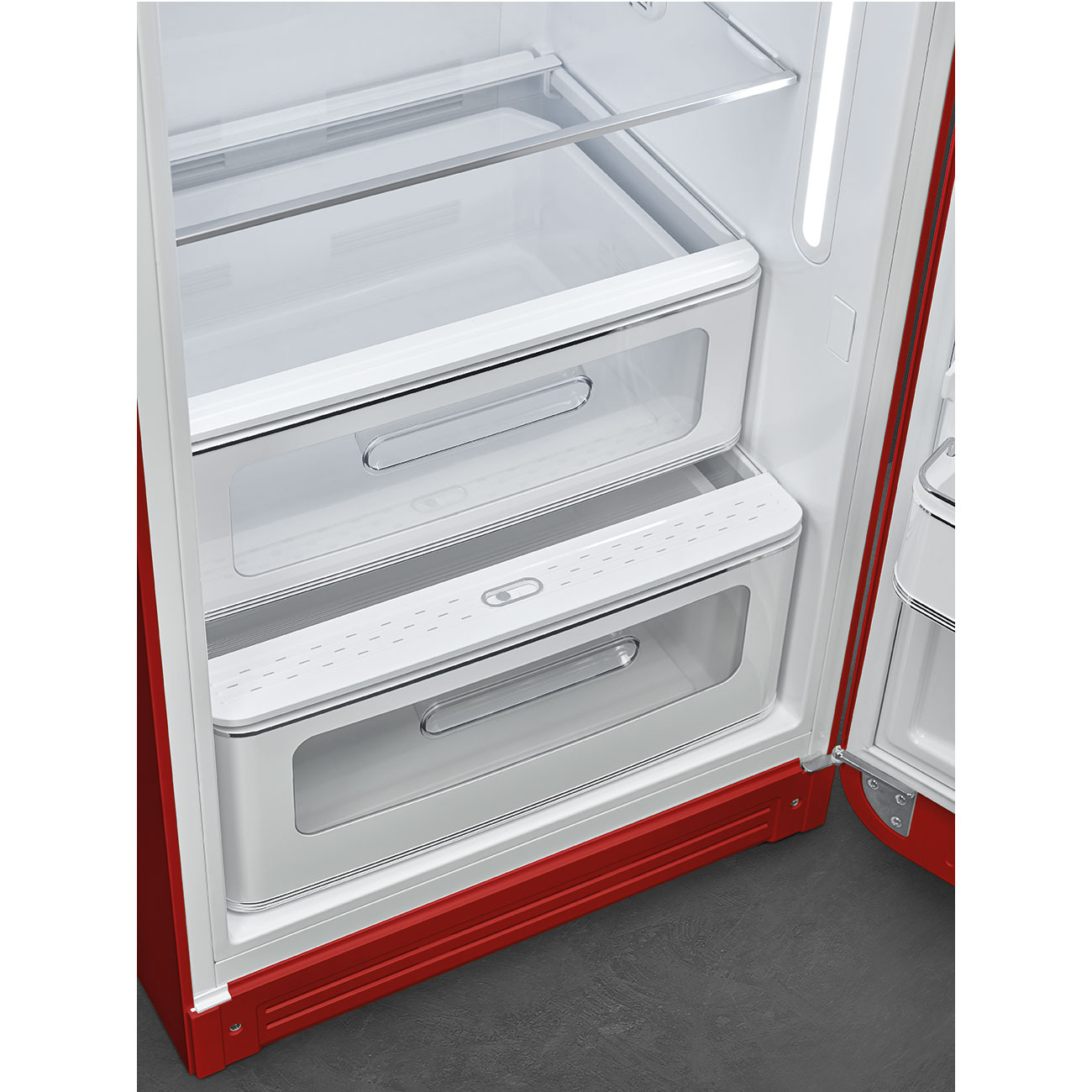 Frigorifer SMEG FAB28RRD5, 90 W, i kuq