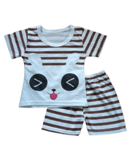 Set veshje për fëmijë Nrubi MSHFKBGJ1, 80/55, bardhë/ kaftë