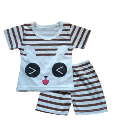 Set veshje për fëmijë Nrubi MSHFKBGJ1, 80/55, bardhë/ kaftë