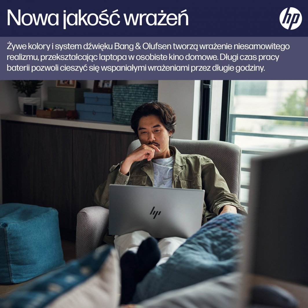 Laptop HP Envy 17-cw0229nw, 17.3", Intel Core i5 13500H, 16 GB RAM, 512 GB SSD, i argjendtë
