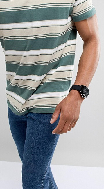 Orë dore Armani Exchange Black Tech Sport Chrono AX1326