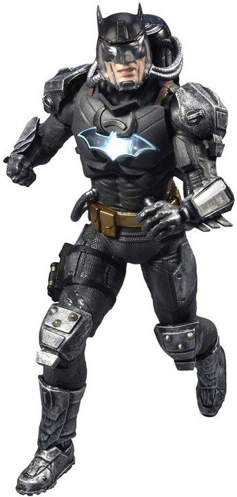 Figurë DC Comics - Batman Hazmat Suite Gold Label, e ndritshme