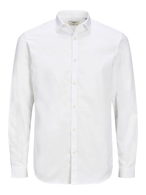 Kemishë për meshkuj Jack&Jones PLUS Loose Fit, e bardhë