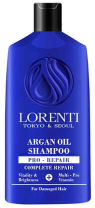 Shampon për flokë Lorenti, me vaj argani, 630ml