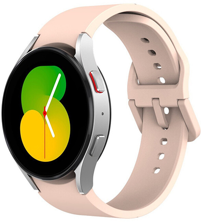 Rrip silikoni 4wrist për orë smart, rozë