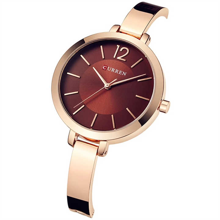 Orë dore për femra Curren 9012, rose gold