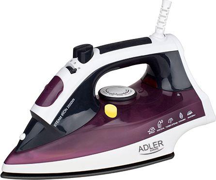 Hekur për hekurosje Adler AD 5022, 3000W, i bardhë/vjollce Hekur për hekurosje Adler AD 5022, 3000W, i bardhë/vjollce