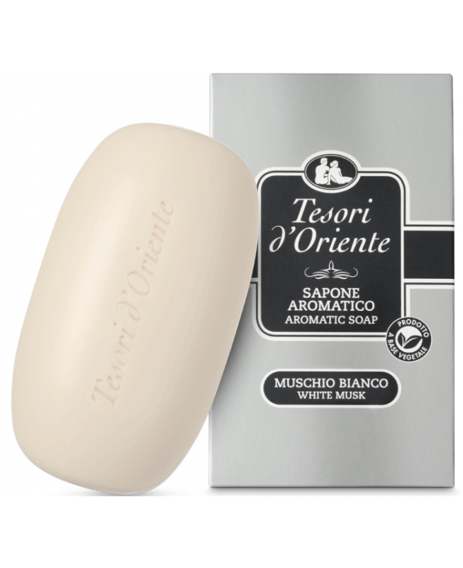 Sapun për duar Tesori d'Oriente Muschio Bianco, 125 g