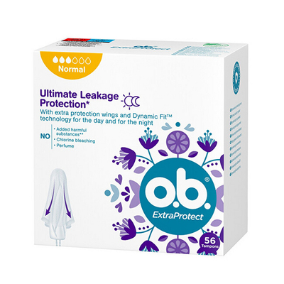 Tamponë o.b. ExtraProtect Normal