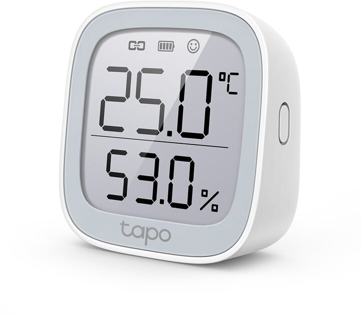 Sensor i detektimit të lagështisë dhe temperaturës TP-Link Tapo T315 për H100 Sensor i detektimit të lagështisë dhe temperaturës TP-Link Tapo T315 për H100