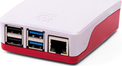 Set mini kompjuter dhe aksesorë Raspberry Pi 4 Model B, RAM 2GB, i zi/kuq