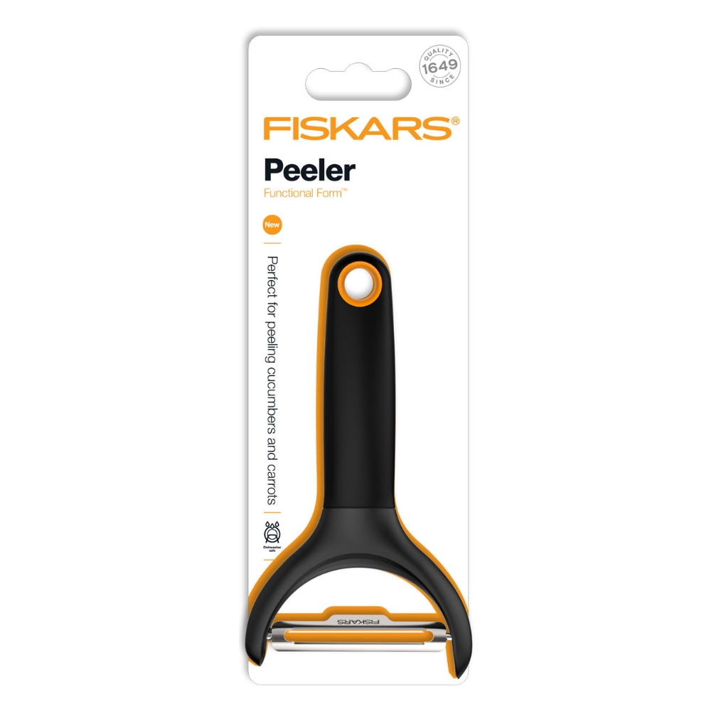 Qëruese perimesh Fiskars, në fomë Y, zezë