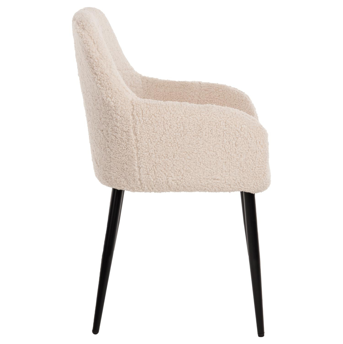 Kolltuk Shelly 57x55x87Hcm (HM8591.02), bardhë/ zezë