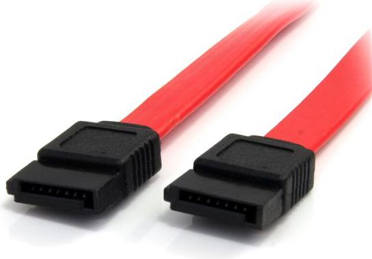 StarTech.com 12in SATA Serial ATA Кабел, Црвен