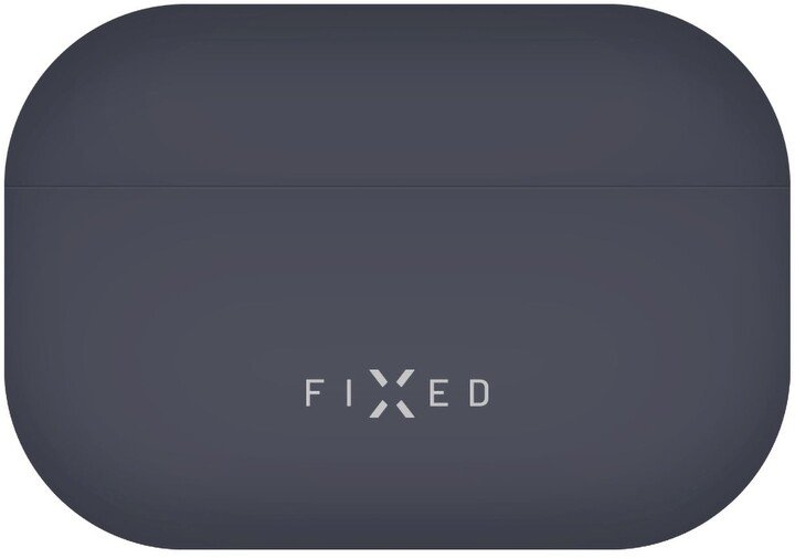 Mbrojtëse silikoni FIXED Silky për Apple Airpods Pro, e kaltër
