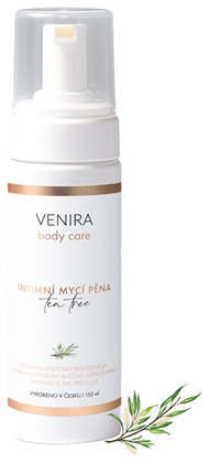 Shkumë larëse intime Venira Tea Tree, 150 ml